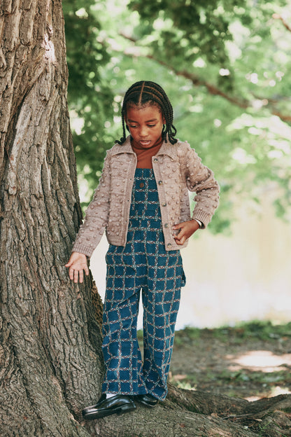 Popcorn Motley Cardigan - Turtledove