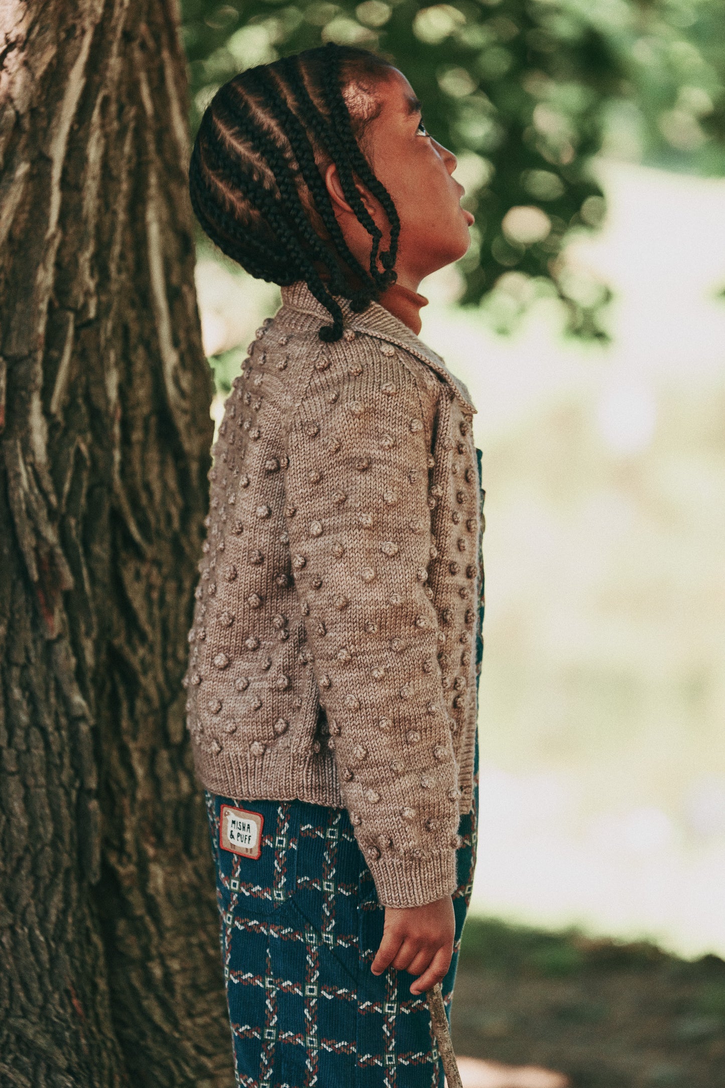 Popcorn Motley Cardigan - Turtledove