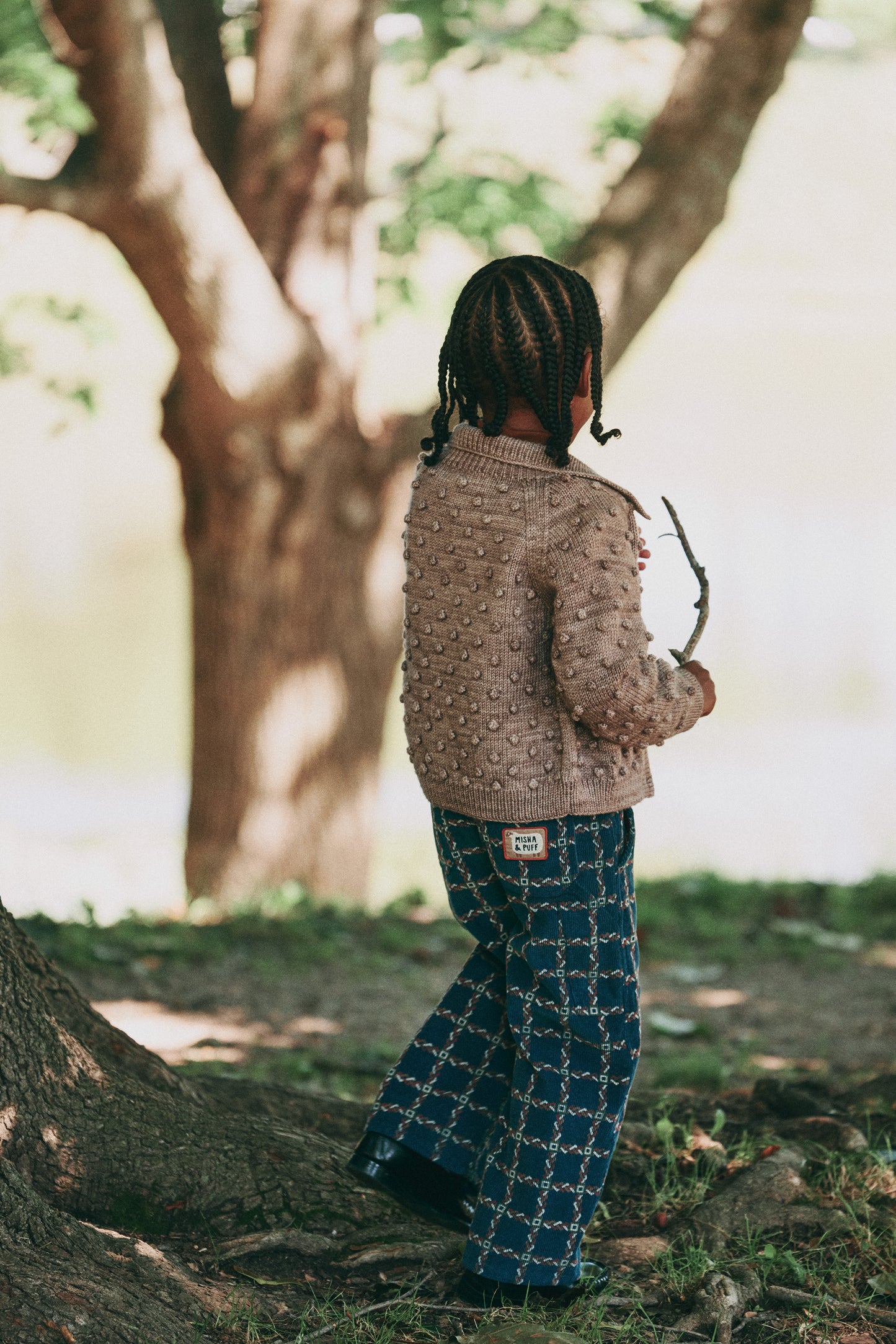 Popcorn Motley Cardigan - Turtledove