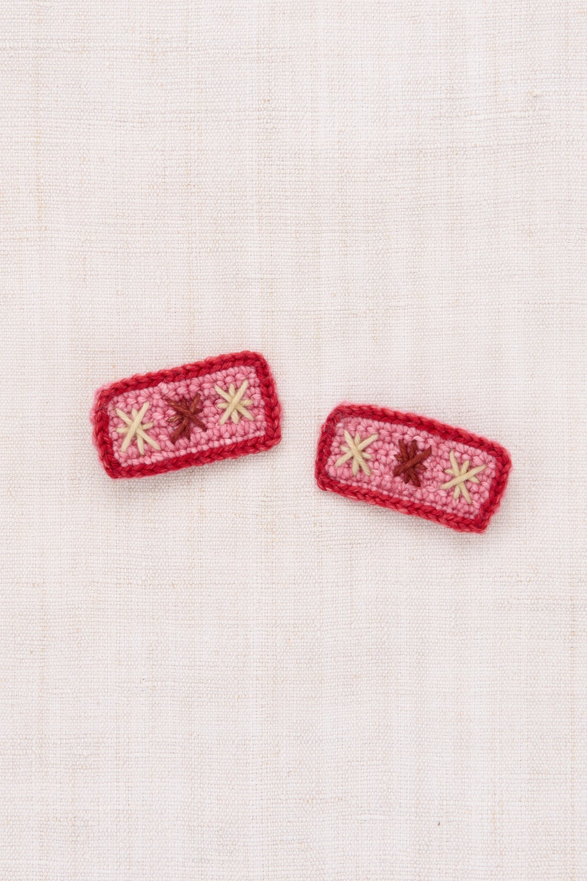 Puff Star Clip Set - Macaron