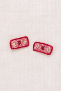 Puff Star Clip Set - Macaron