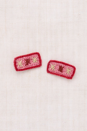 Puff Star Clip Set - Macaron