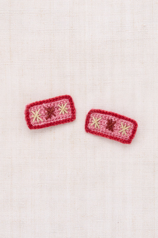 Puff Star Clip Set - Macaron