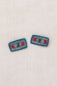 Puff Star Clip Set - Slate