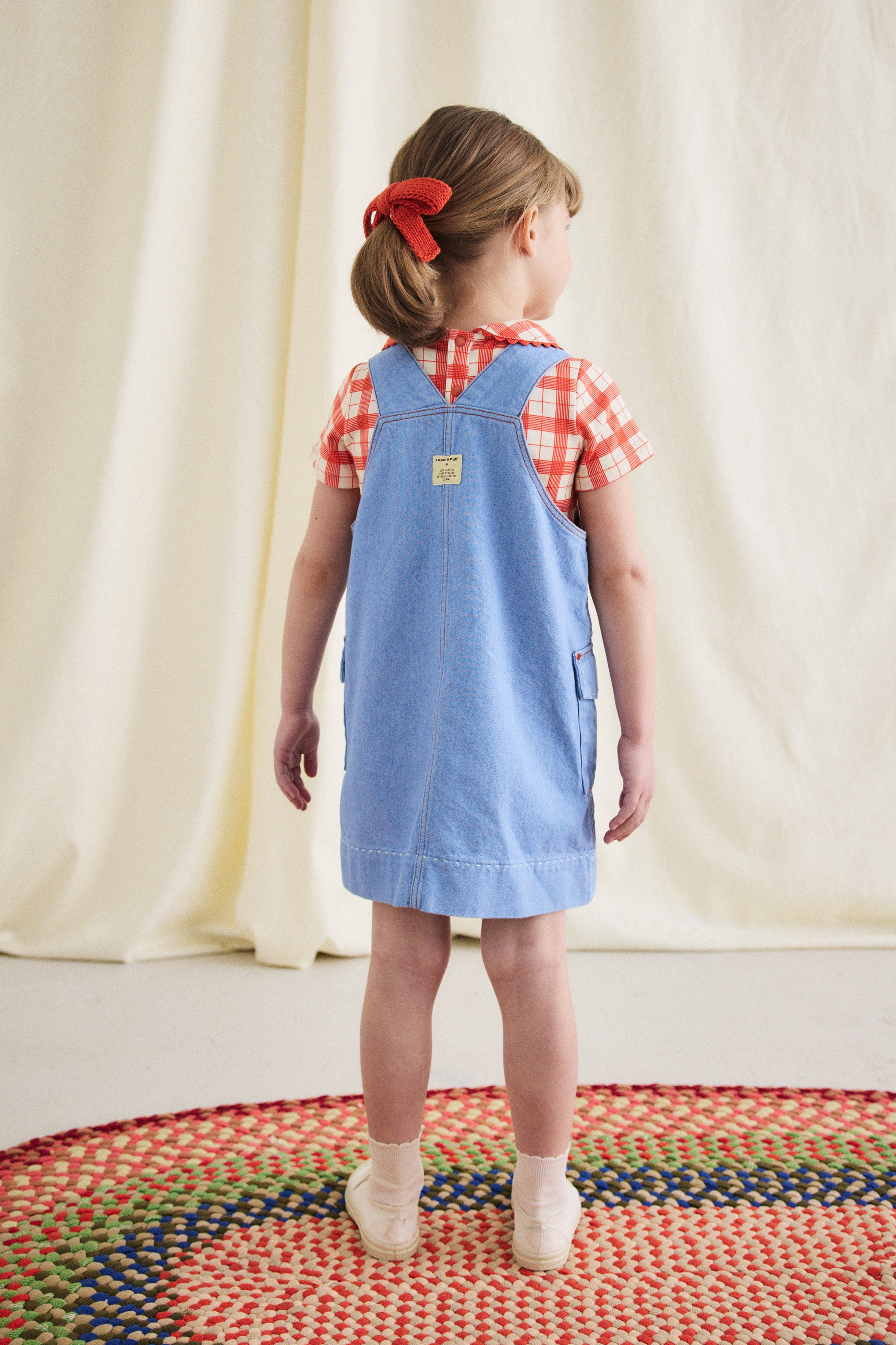 ワンピース misha&puff buckle jumper dress 2y Buckle Jumper Dress – Misha & Puff