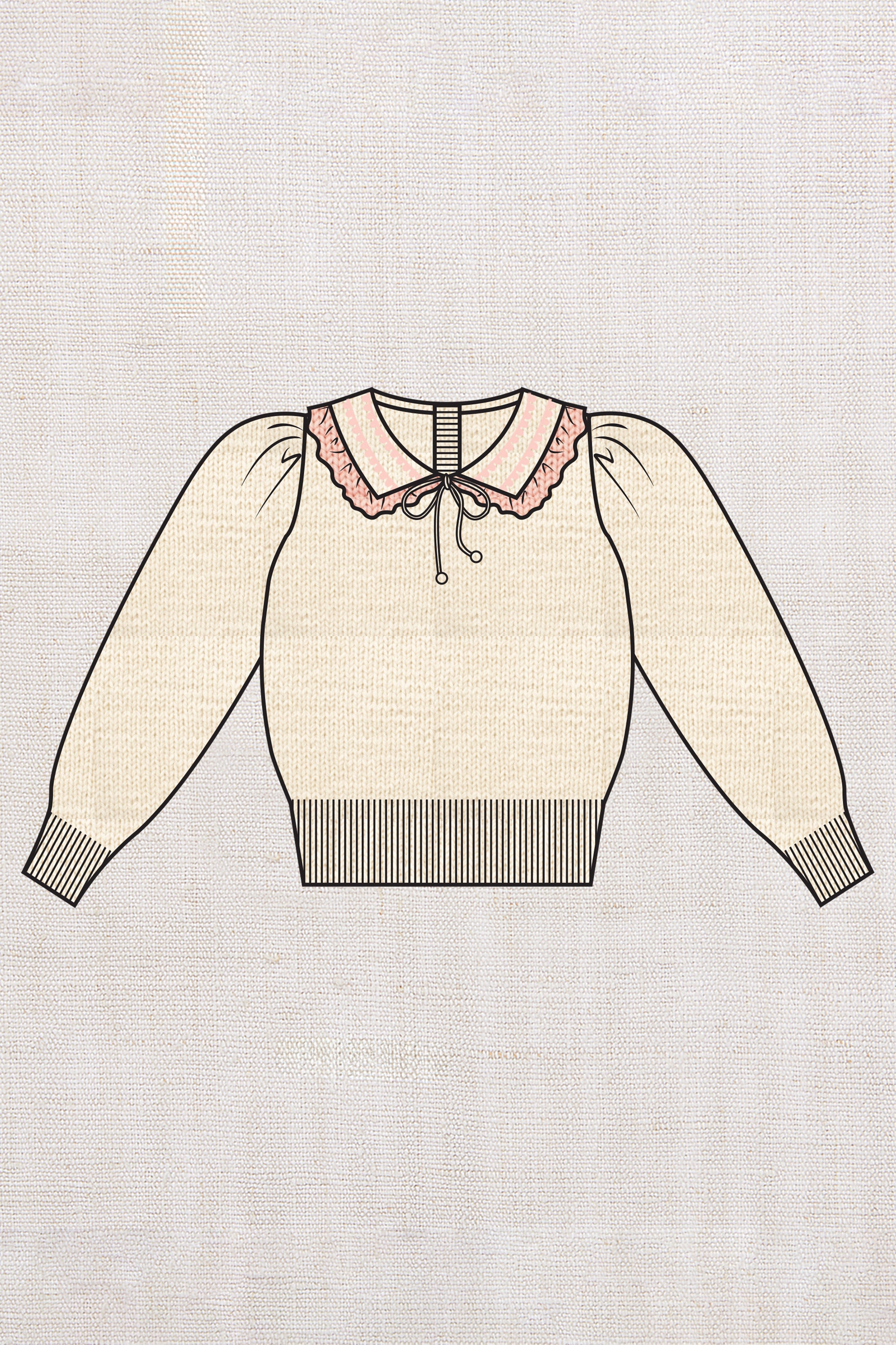 String of Bobbles Sweater