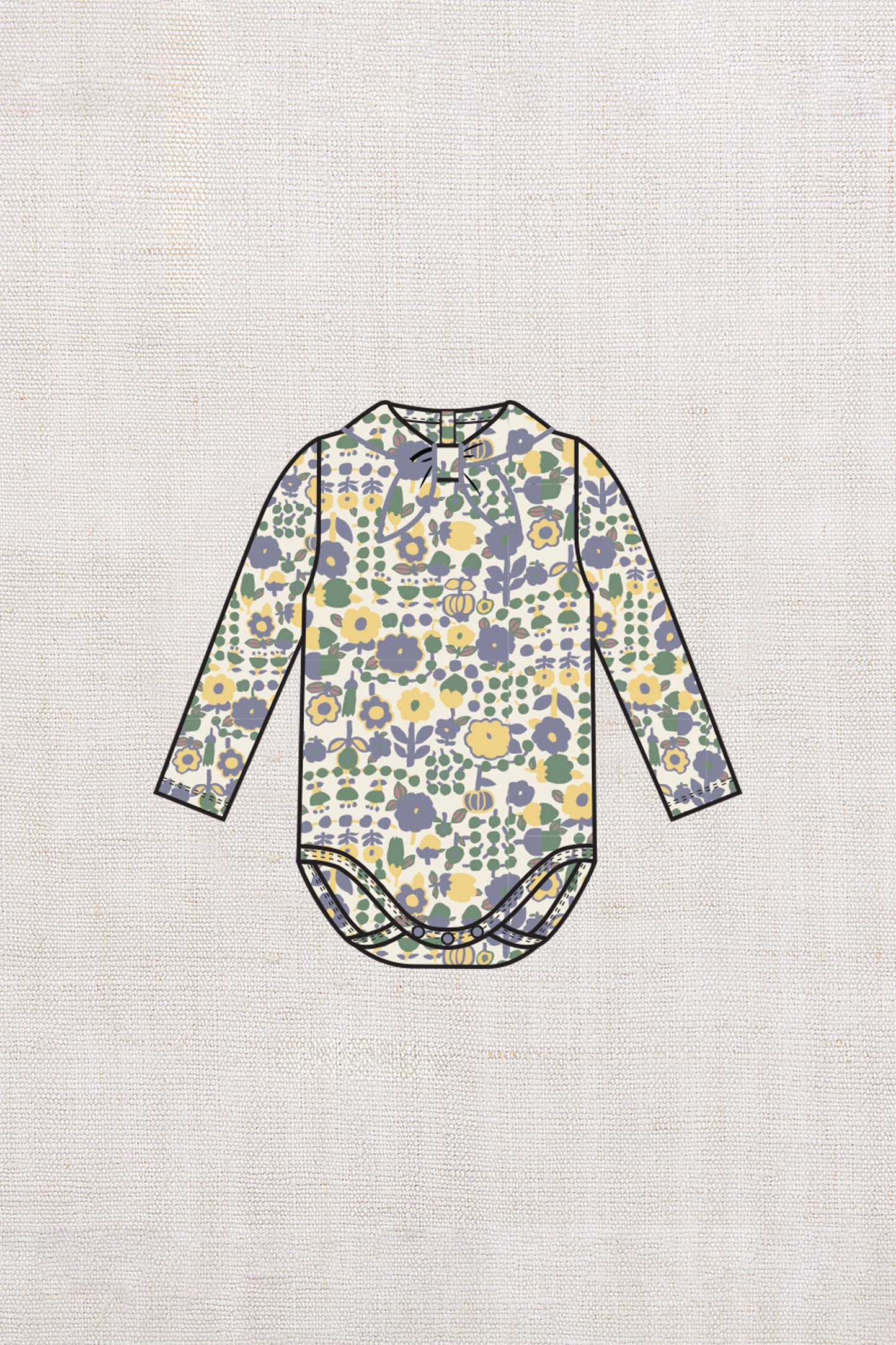 Baby Long Sleeve Scout Onesie