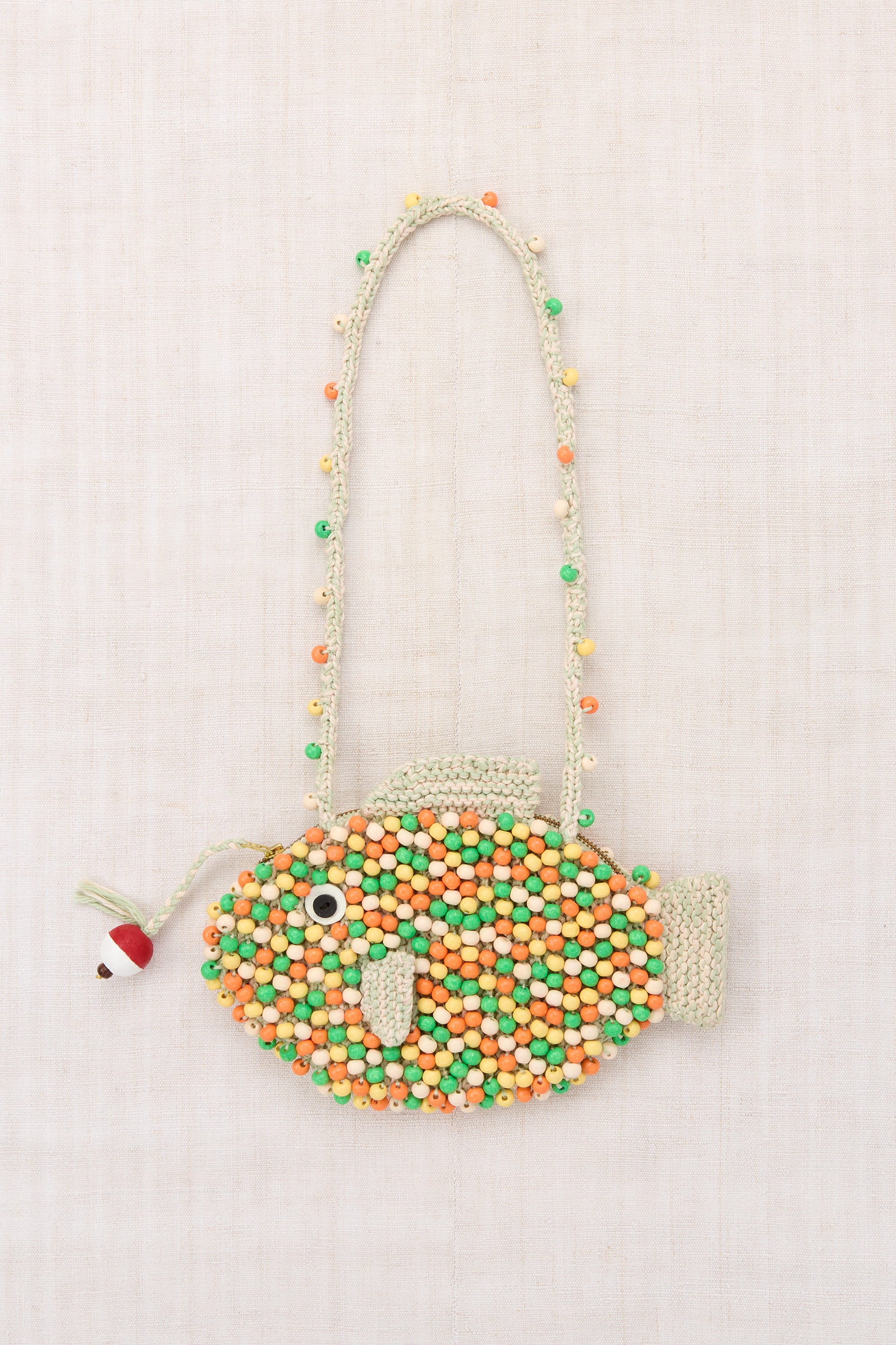 Rainbowfish Beaded Bag – Misha & Puff
