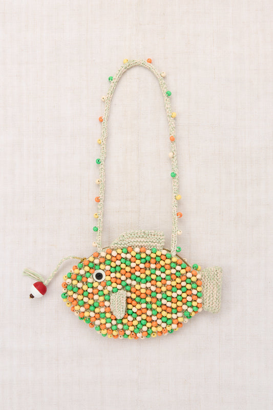 Rainbowfish Beaded Bag