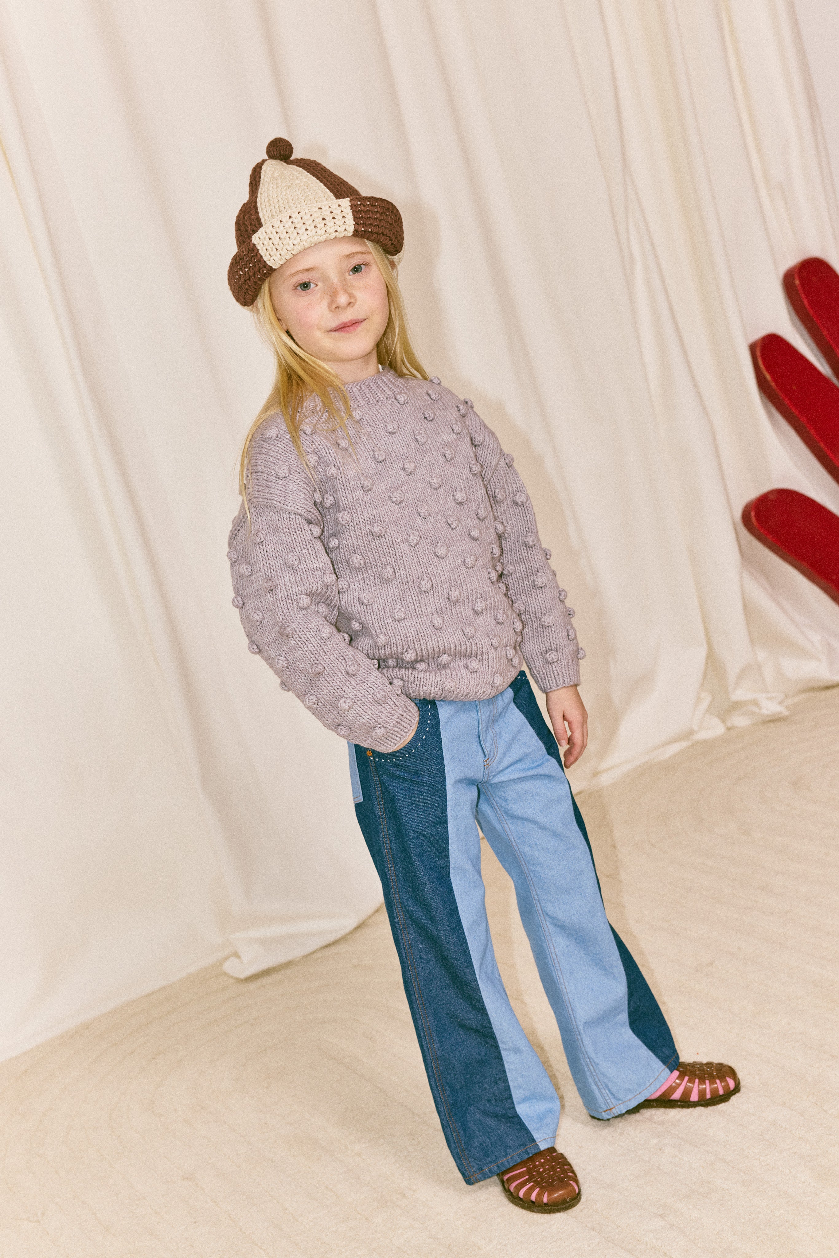 Puff Popcorn Sweater – Misha & Puff