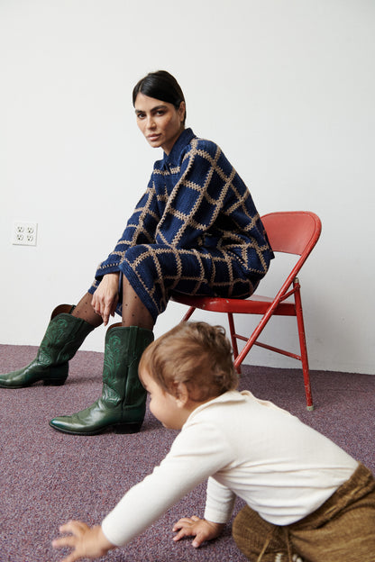 Ladder Square Cardigan