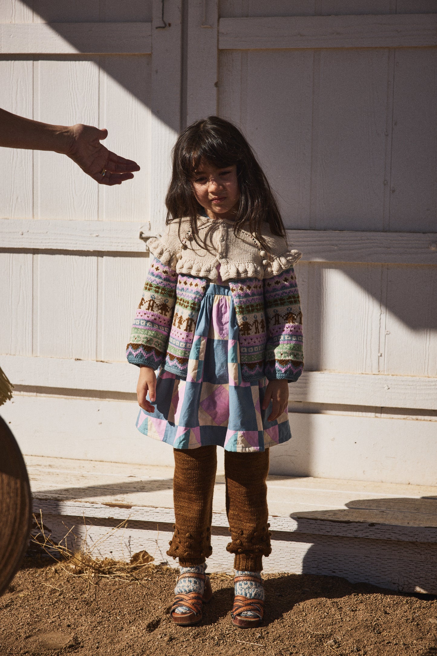 Kinfolk Ruffle Cardigan