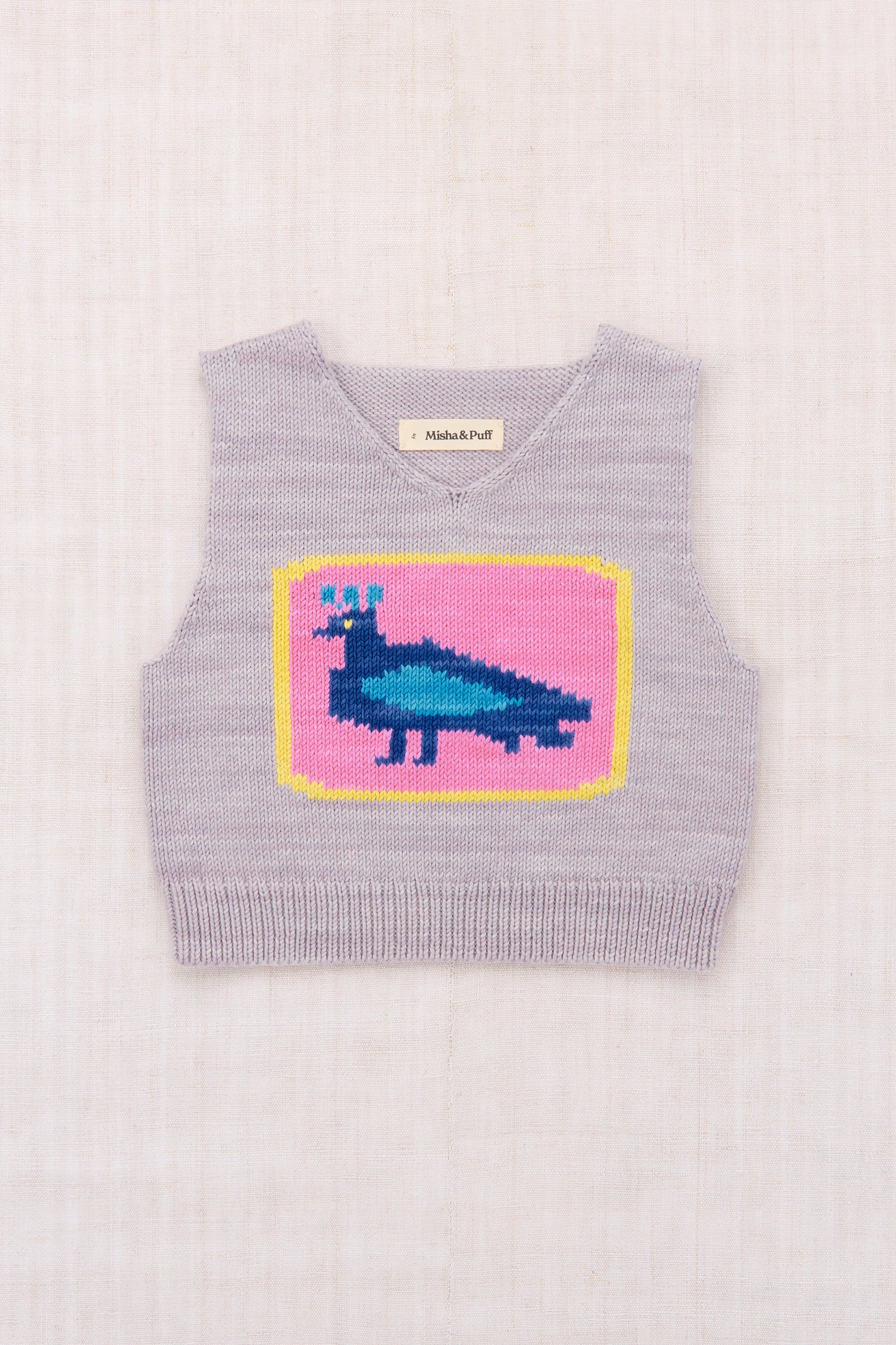 Peacock Box Vest – Misha & Puff