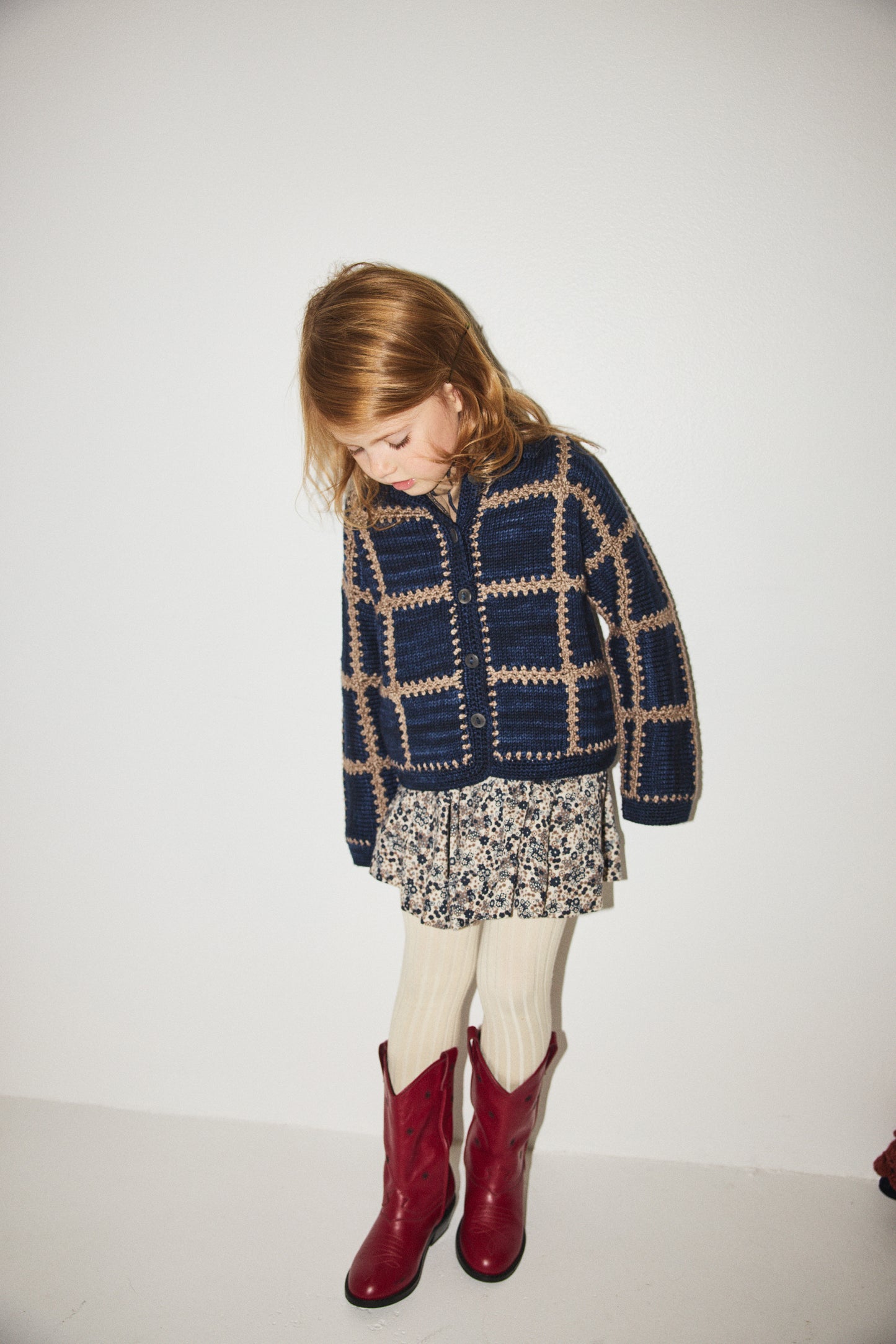 Ladder Square Cardigan