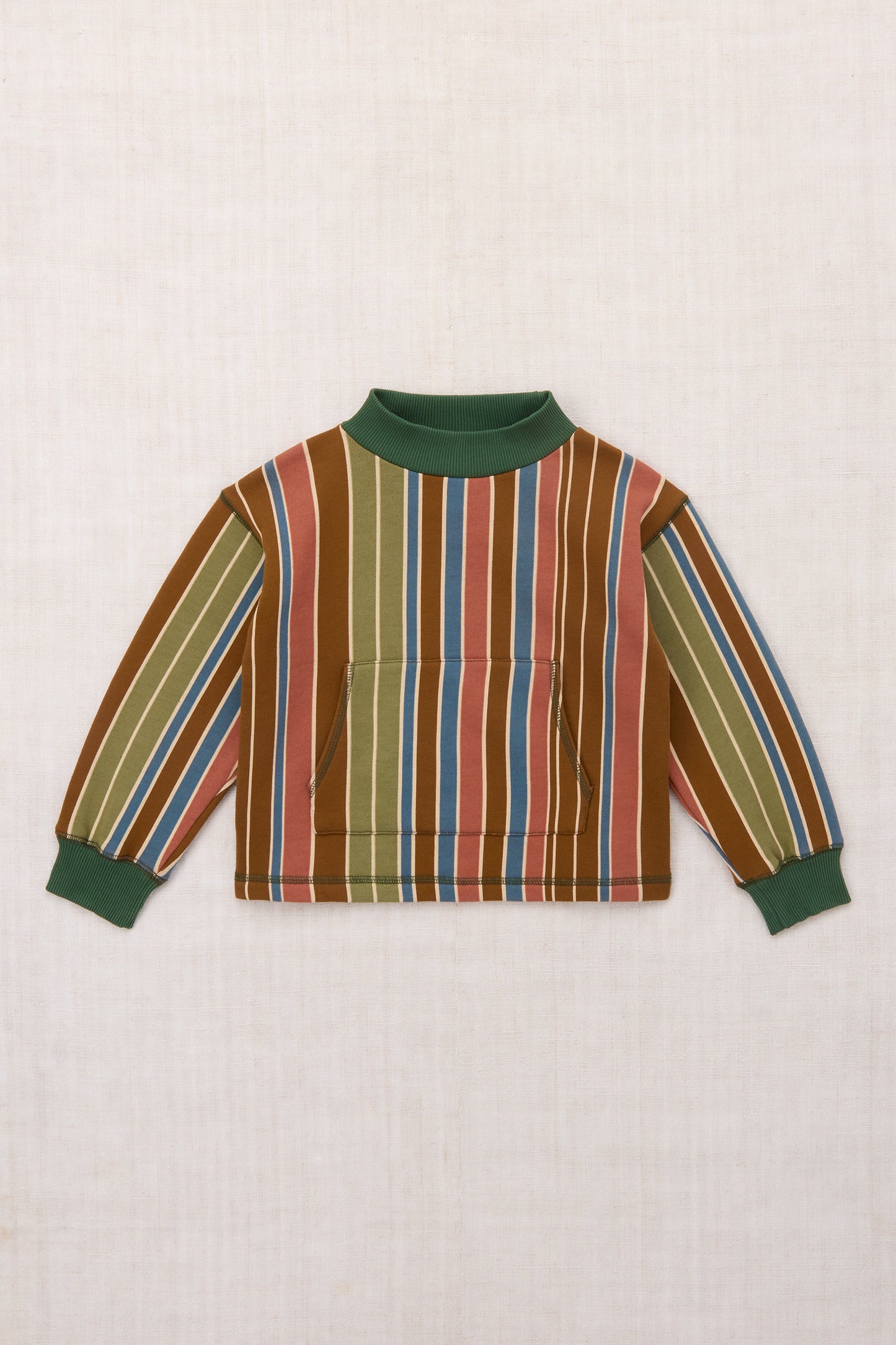 Roo Sweatshirt - Nutmeg Afterschool Stripe
