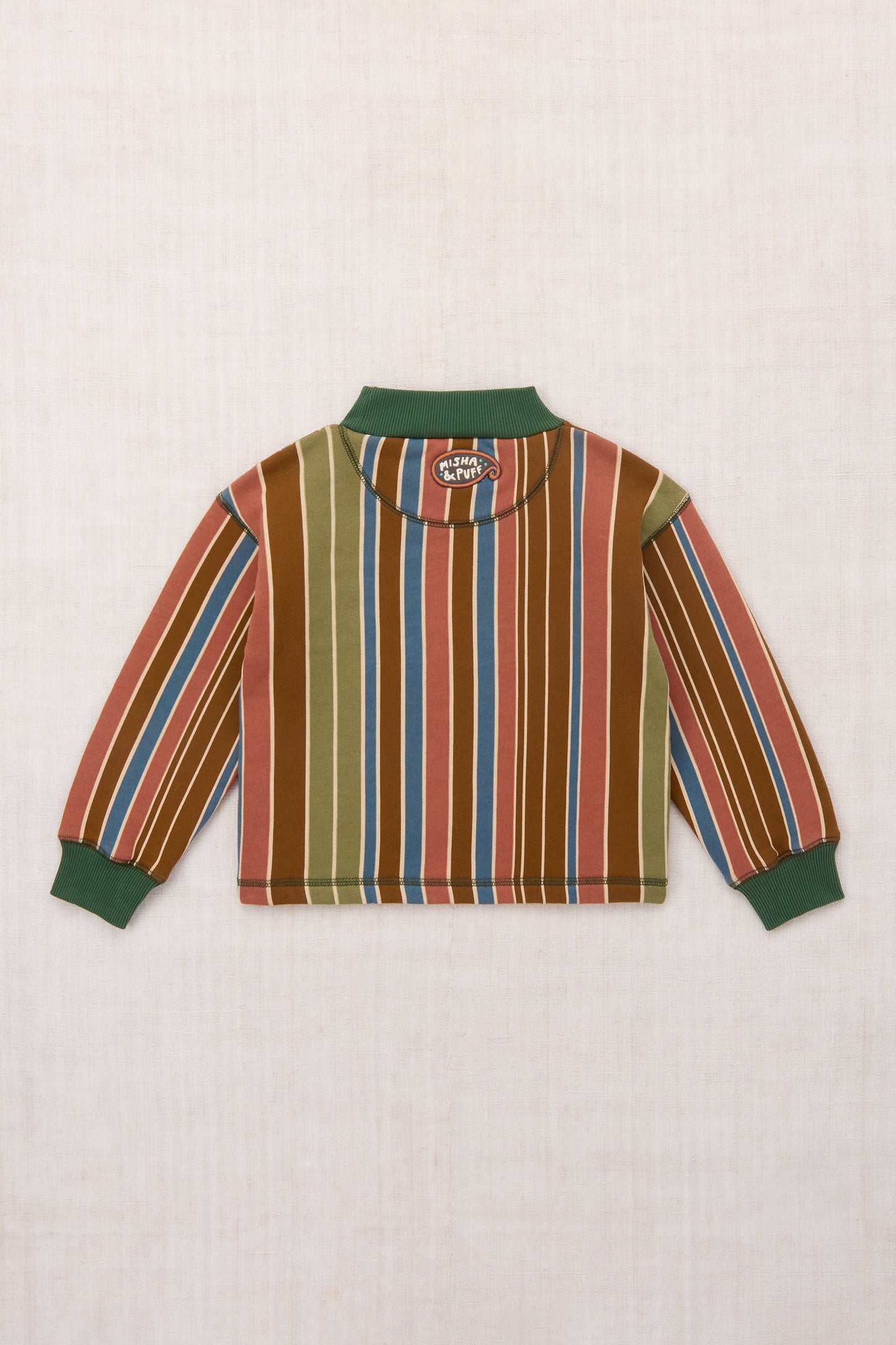 Roo Sweatshirt - Nutmeg Afterschool Stripe