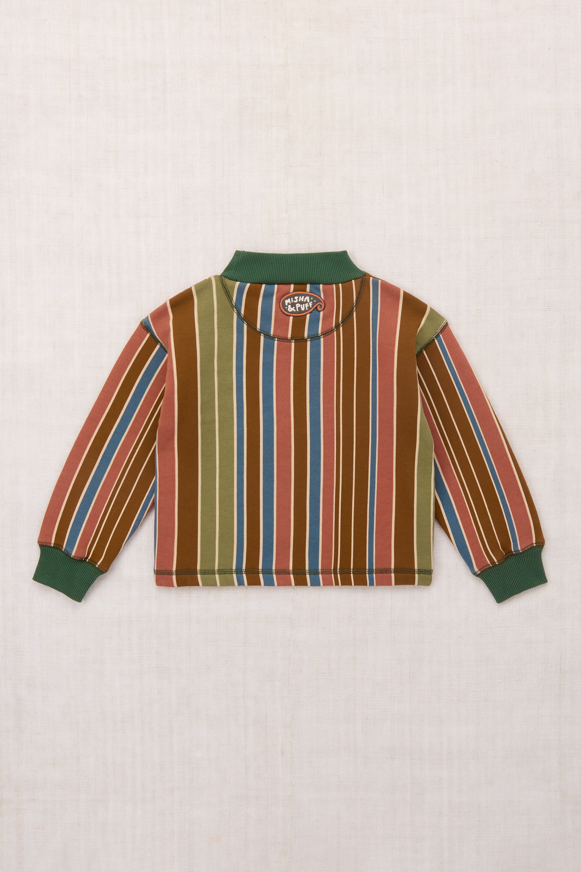 Roo Sweatshirt - Nutmeg Afterschool Stripe