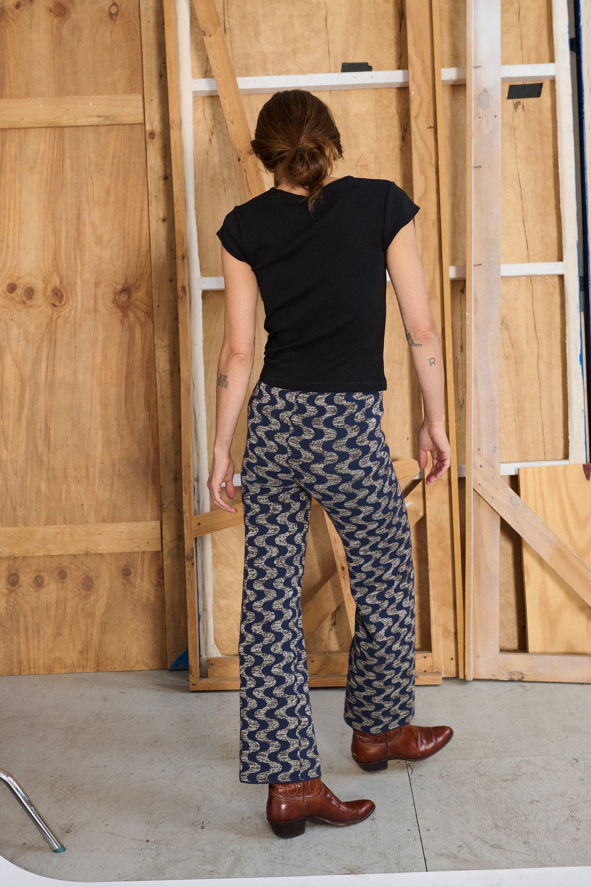 Rowe Pant - Astronomy Marble Jacquard