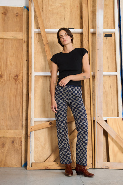 Rowe Pant - Astronomy Marble Jacquard