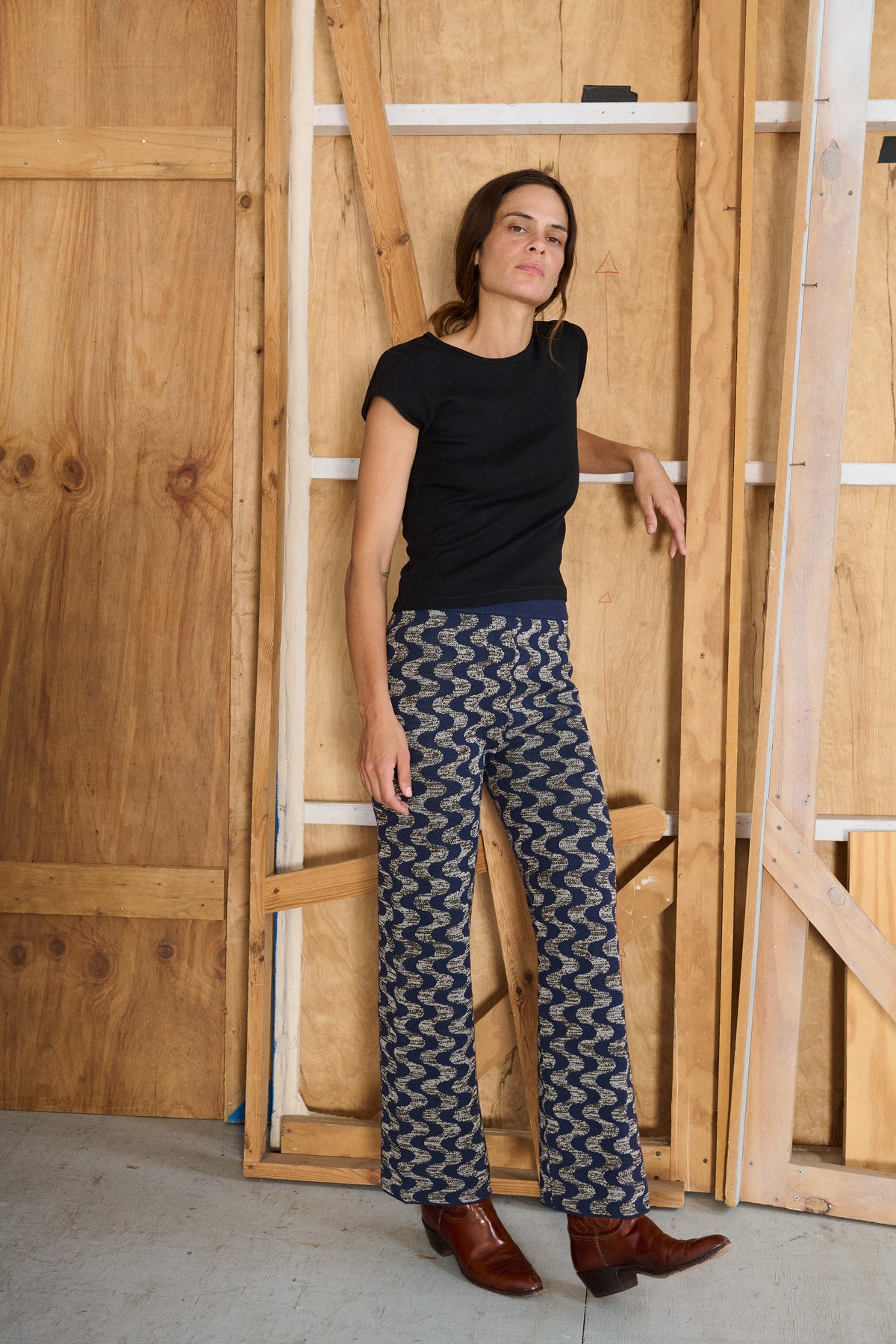 Rowe Pant - Astronomy Marble Jacquard