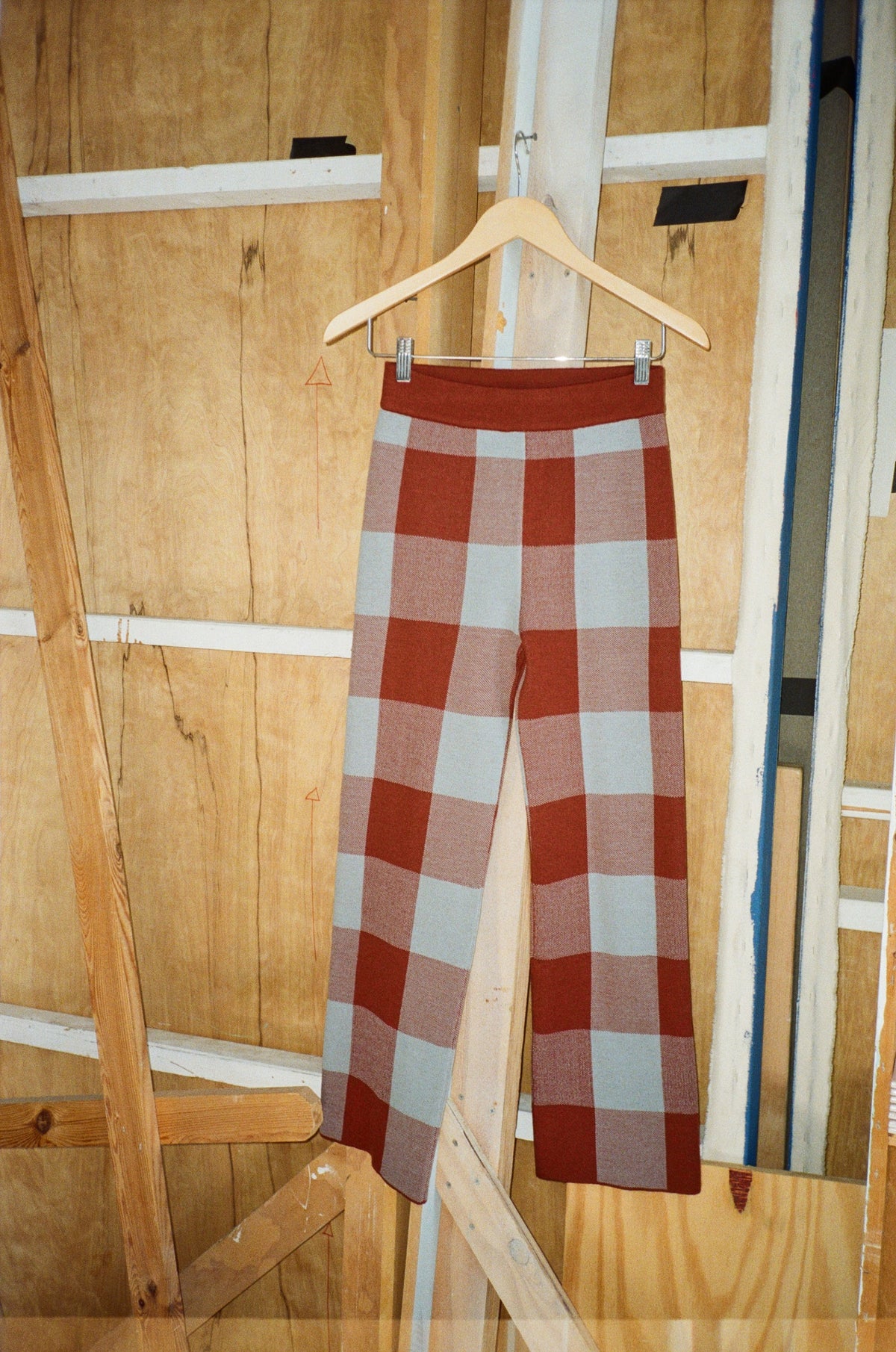 Rowe Pant - Cedar Plaid Jacquard