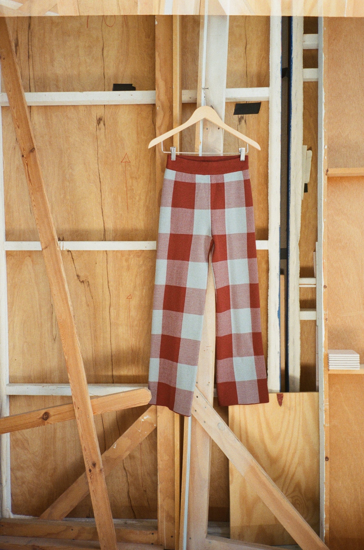 Rowe Pant - Cedar Plaid Jacquard
