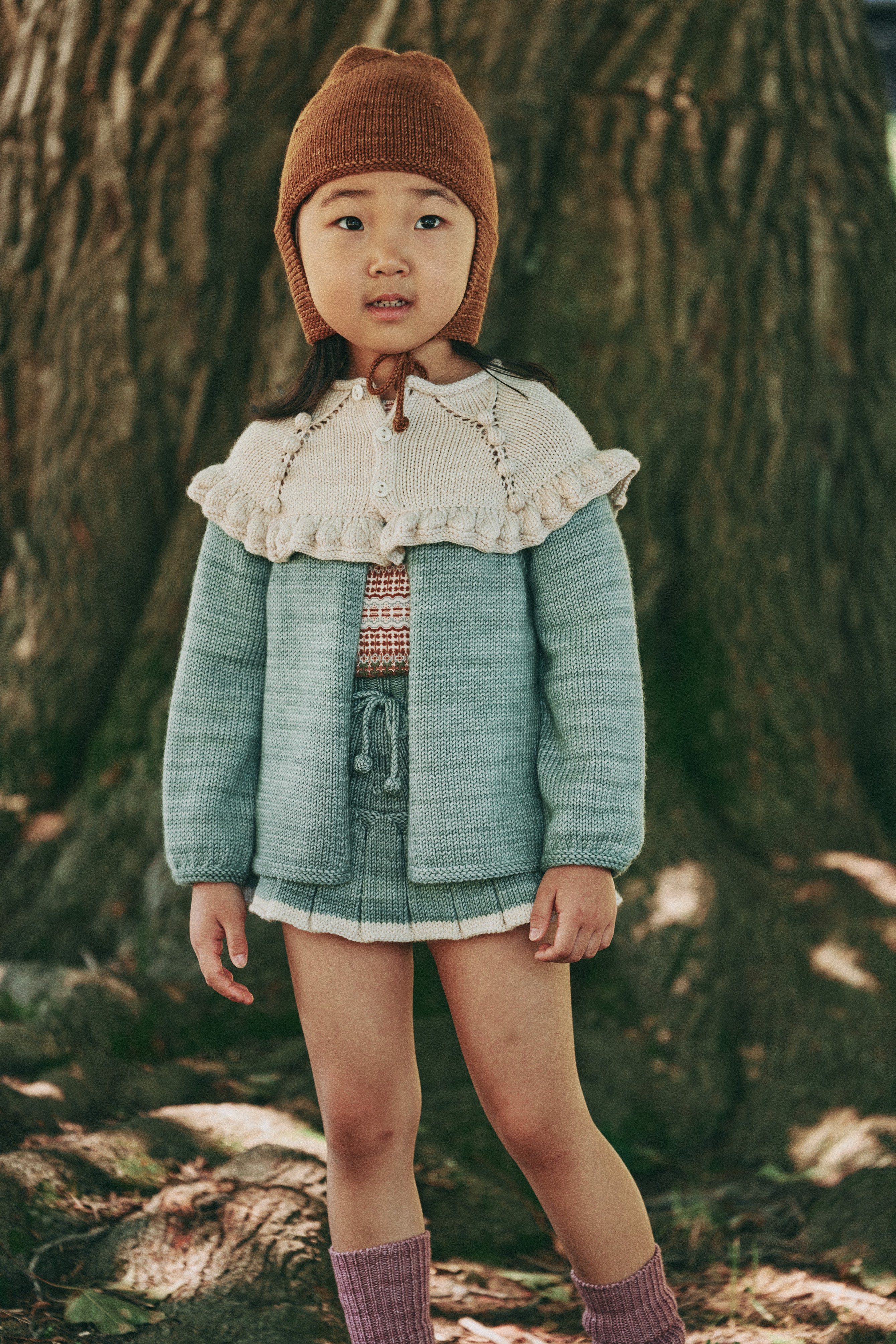 Ruffle Cardigan – Misha & Puff
