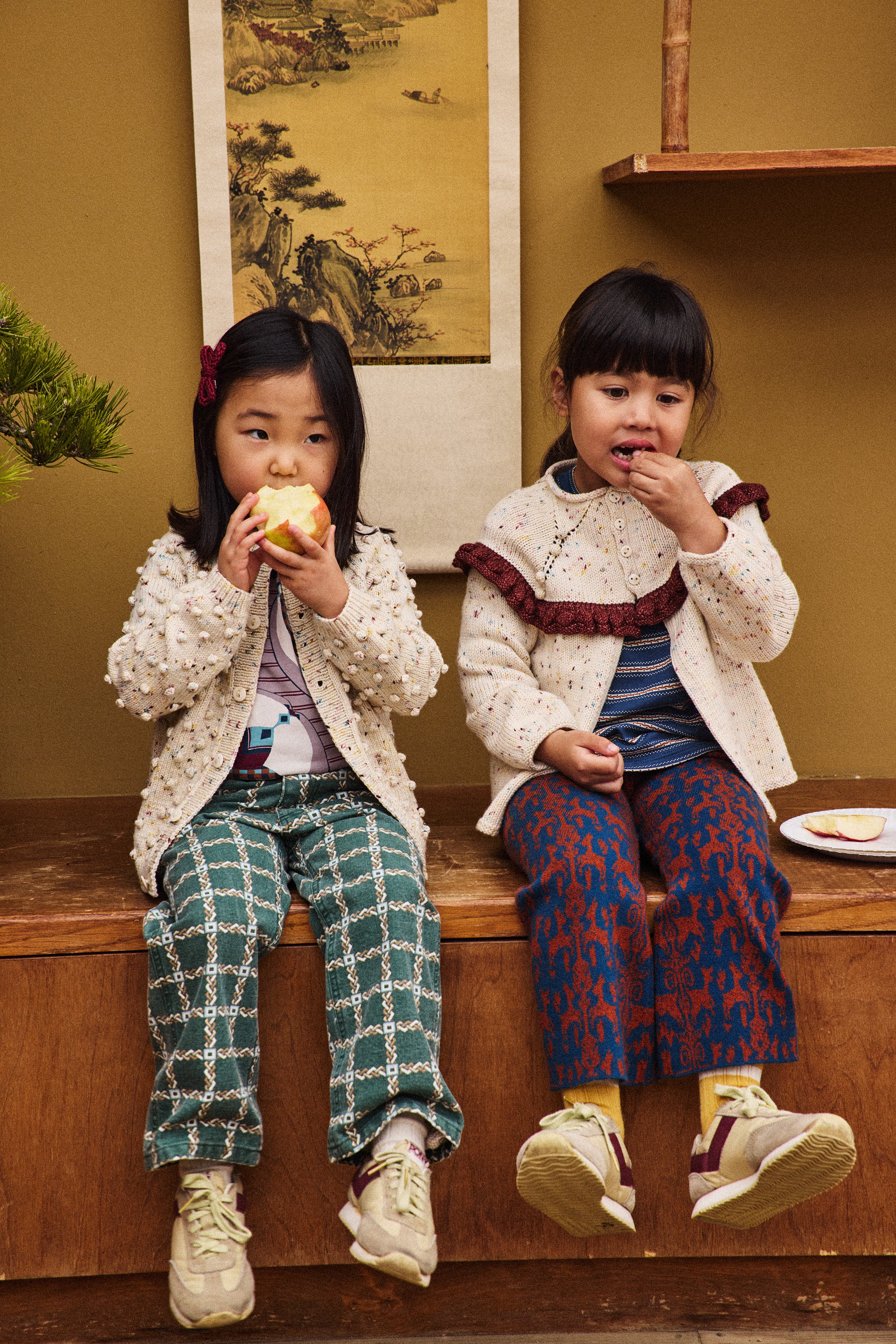 Ruffle Cardigan – Misha & Puff