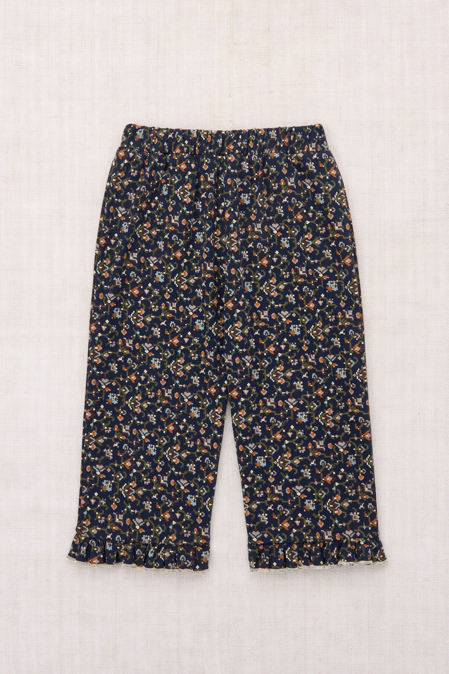 Ruffle Pedal Pusher - Astronomy Millefleurs