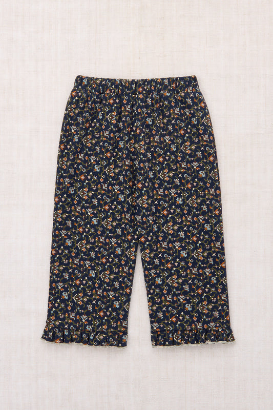 Ruffle Pedal Pusher - Astronomy Millefleurs