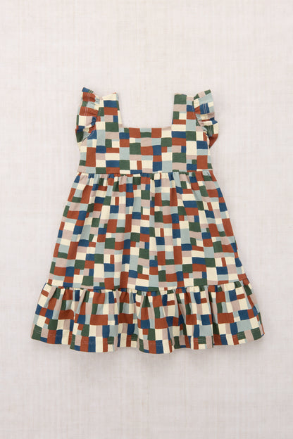 Ruffle Sleeve Dress - Onsen Bigarré