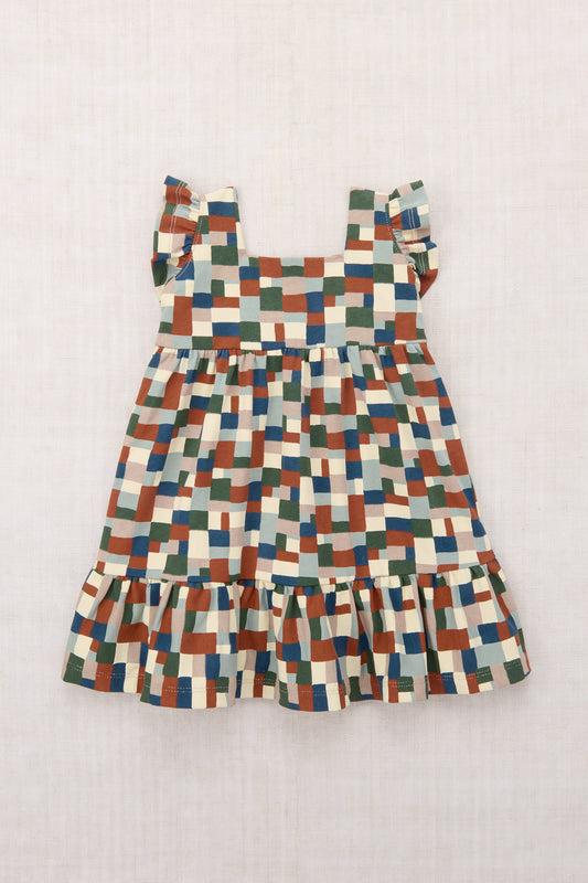 Ruffle Sleeve Dress - Onsen Bigarré