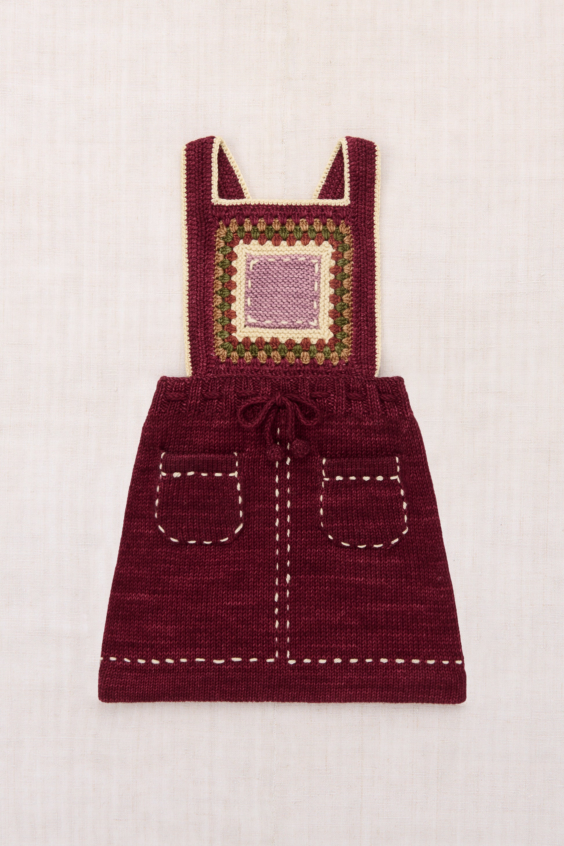 Running Stitch Pinafore - Cambridge