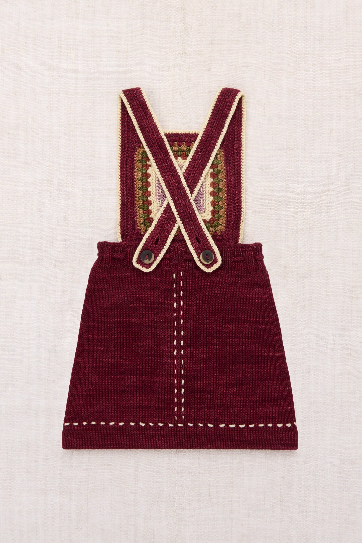 Running Stitch Pinafore - Cambridge
