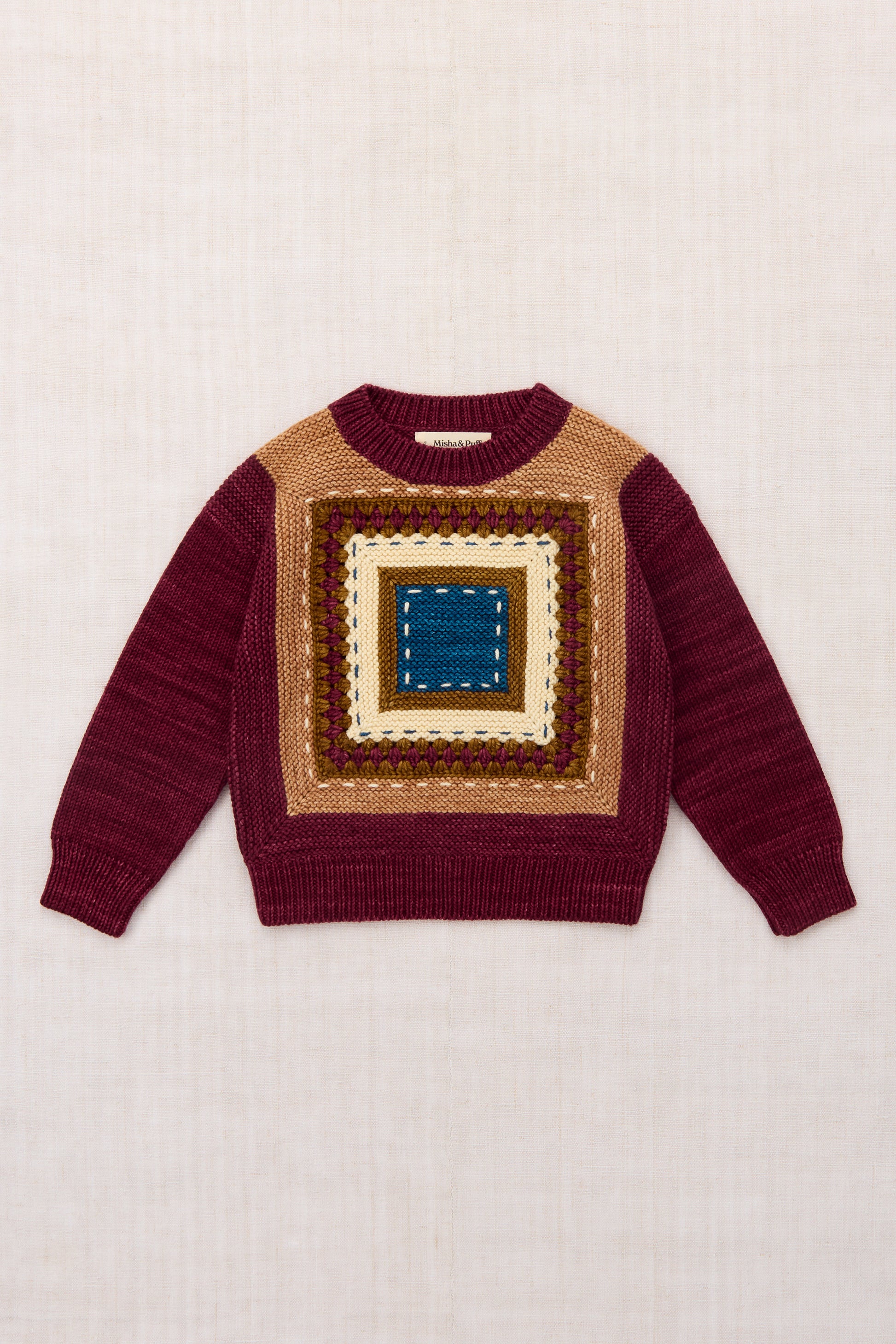 Running Stitch Sweater - Cambridge