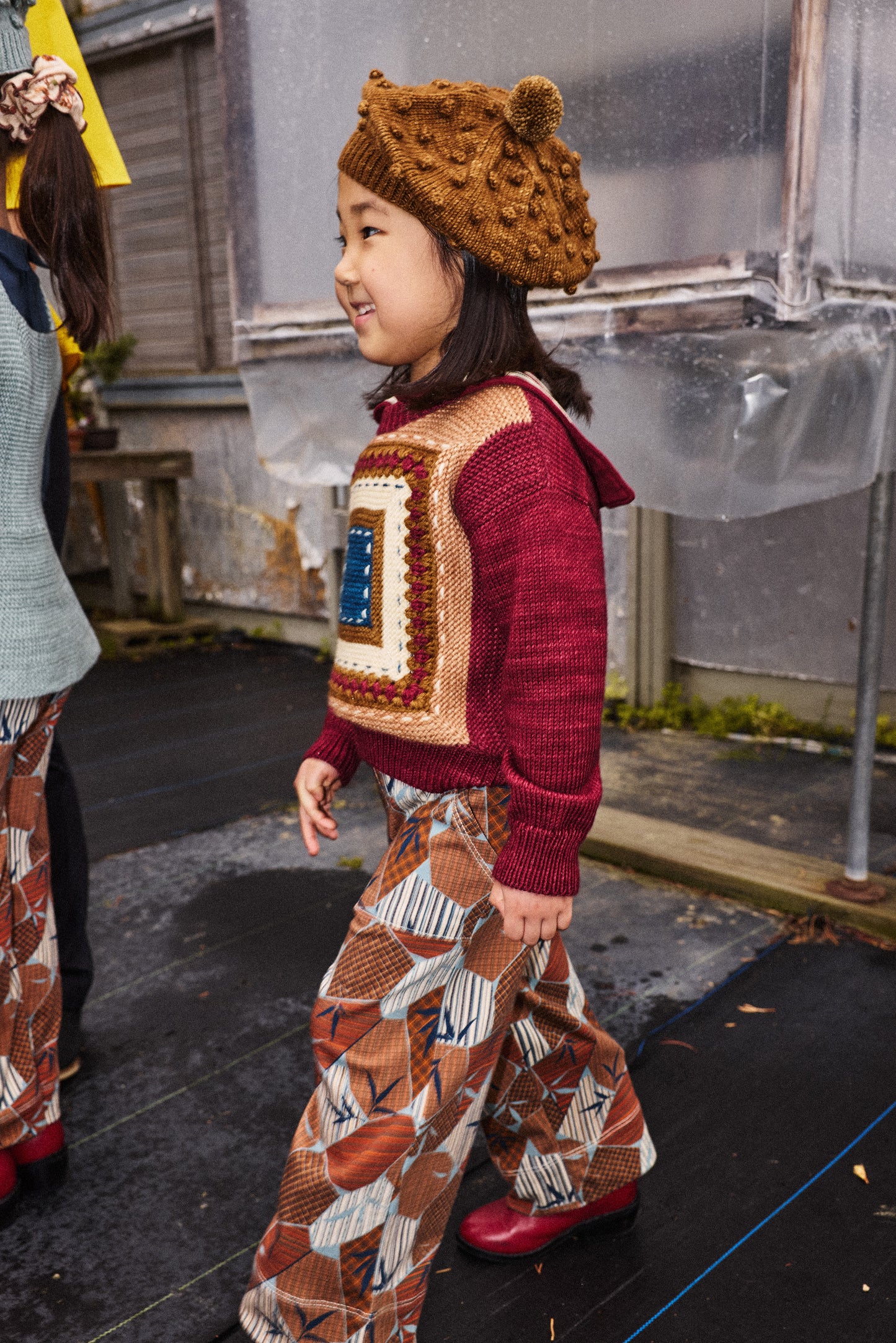 Running Stitch Sweater - Cambridge