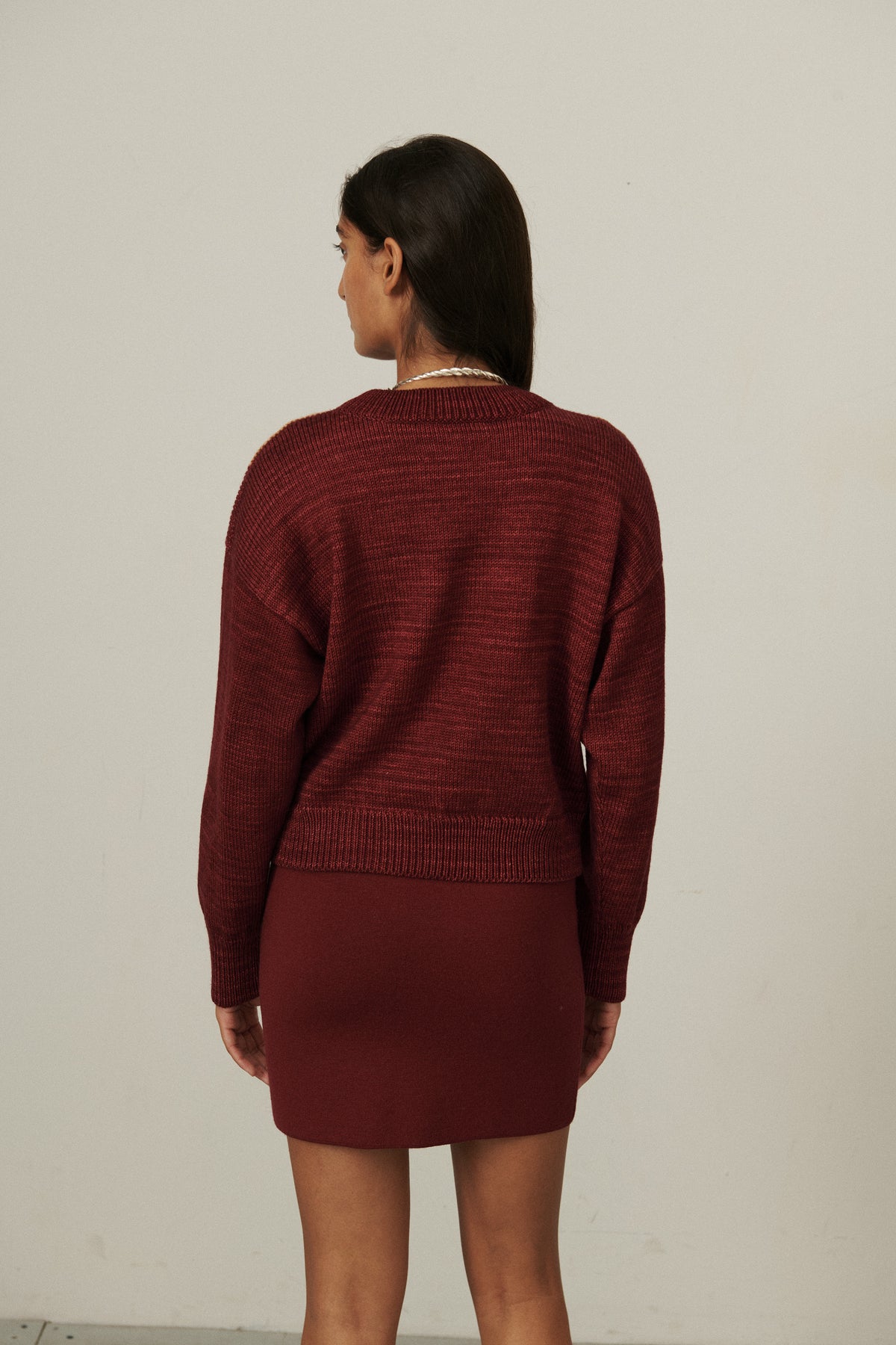 Running Stitch Sweater - Cambridge
