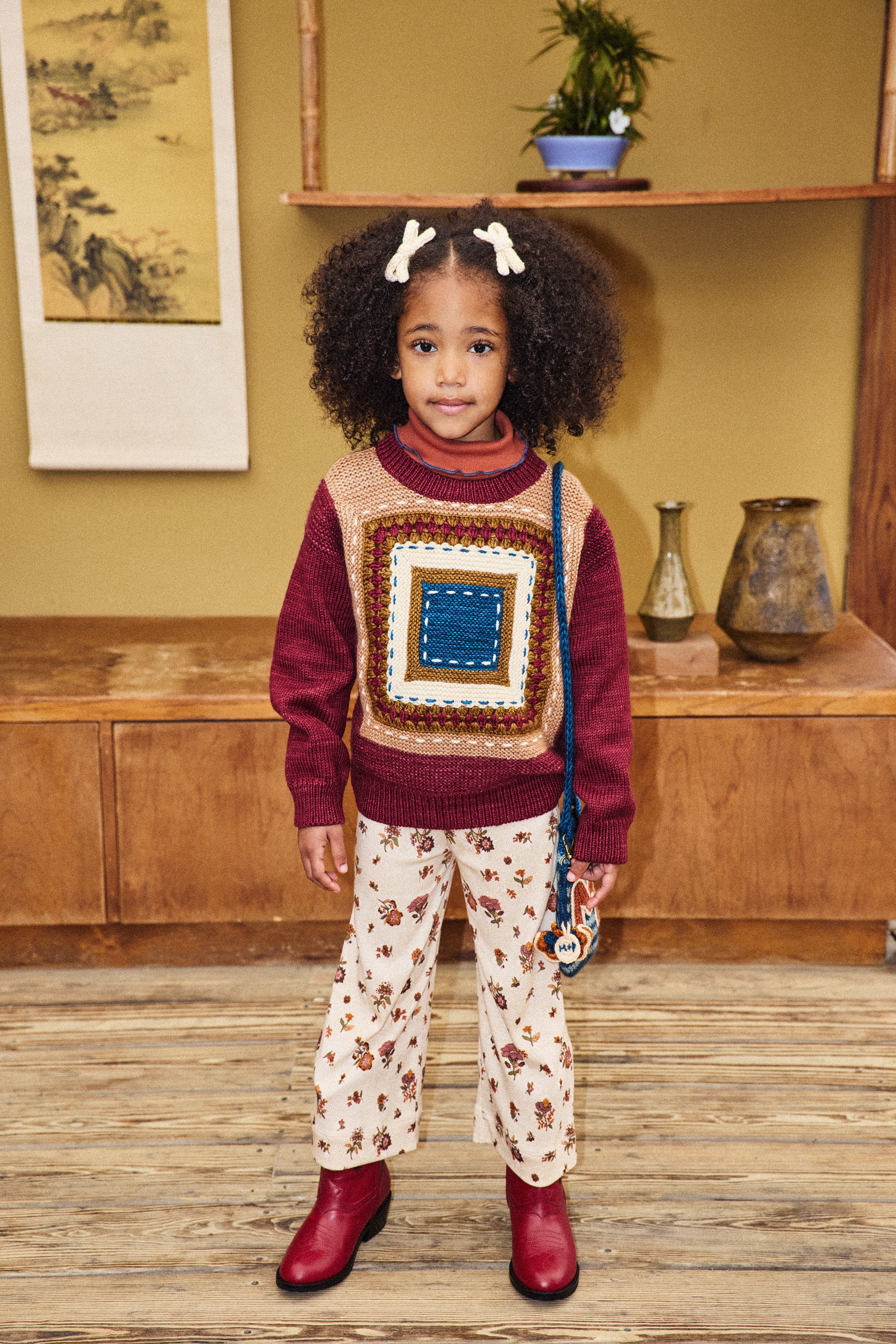 Running Stitch Sweater - Cambridge