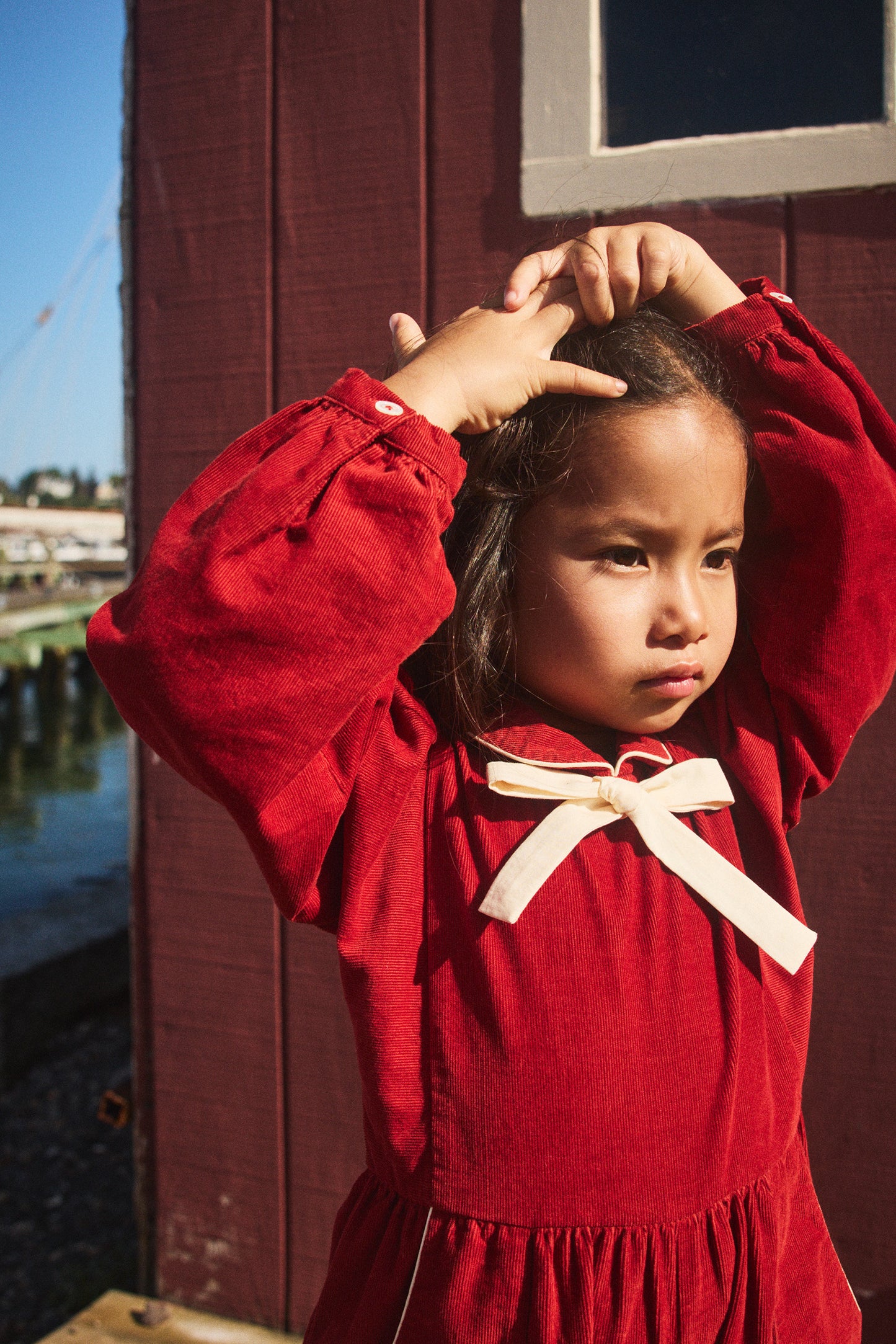 Corduroy Long Sleeve Zora Jumpsuit