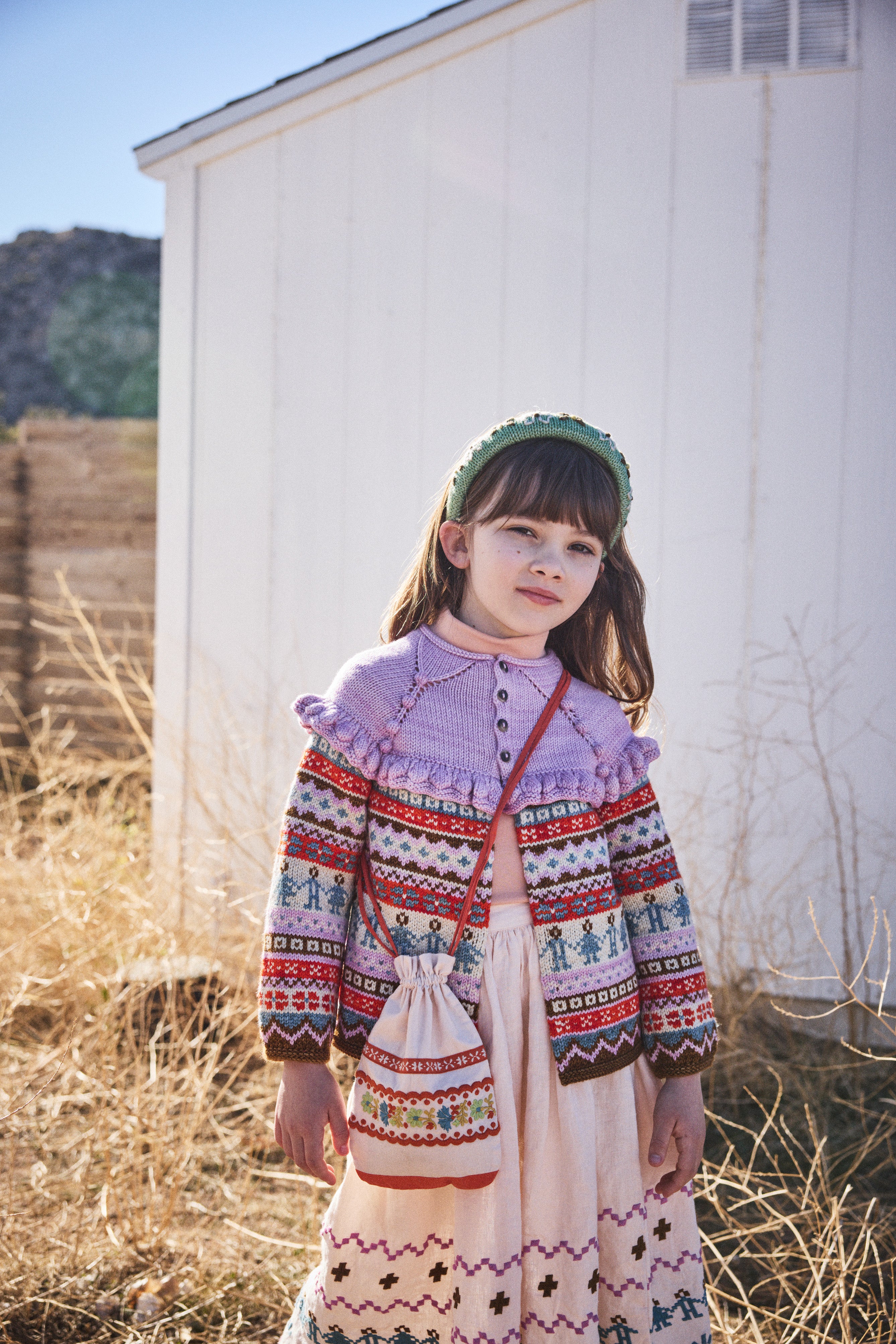 Kinfolk Ruffle Cardigan – Misha & Puff
