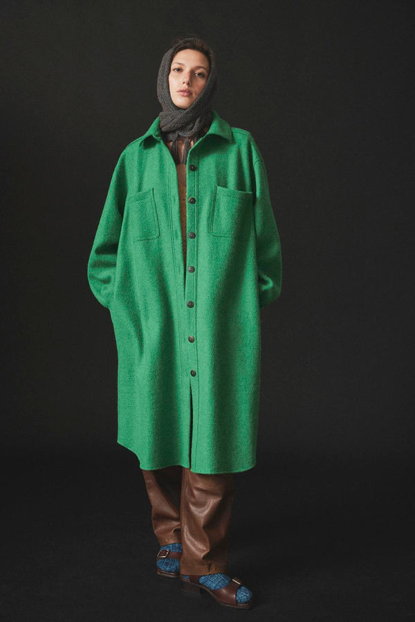 Zora Blouse in Prussian Blue Piazza by Misha & Puff - Last One In Stock - 10 Years main image 1