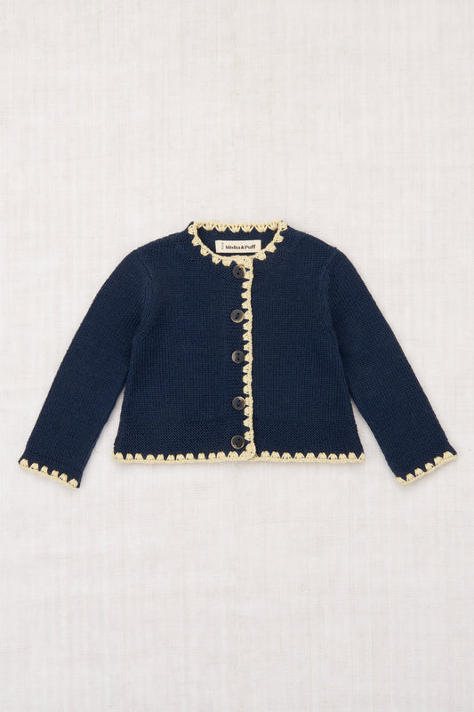 Baby Crochet Trim Darling Cardigan