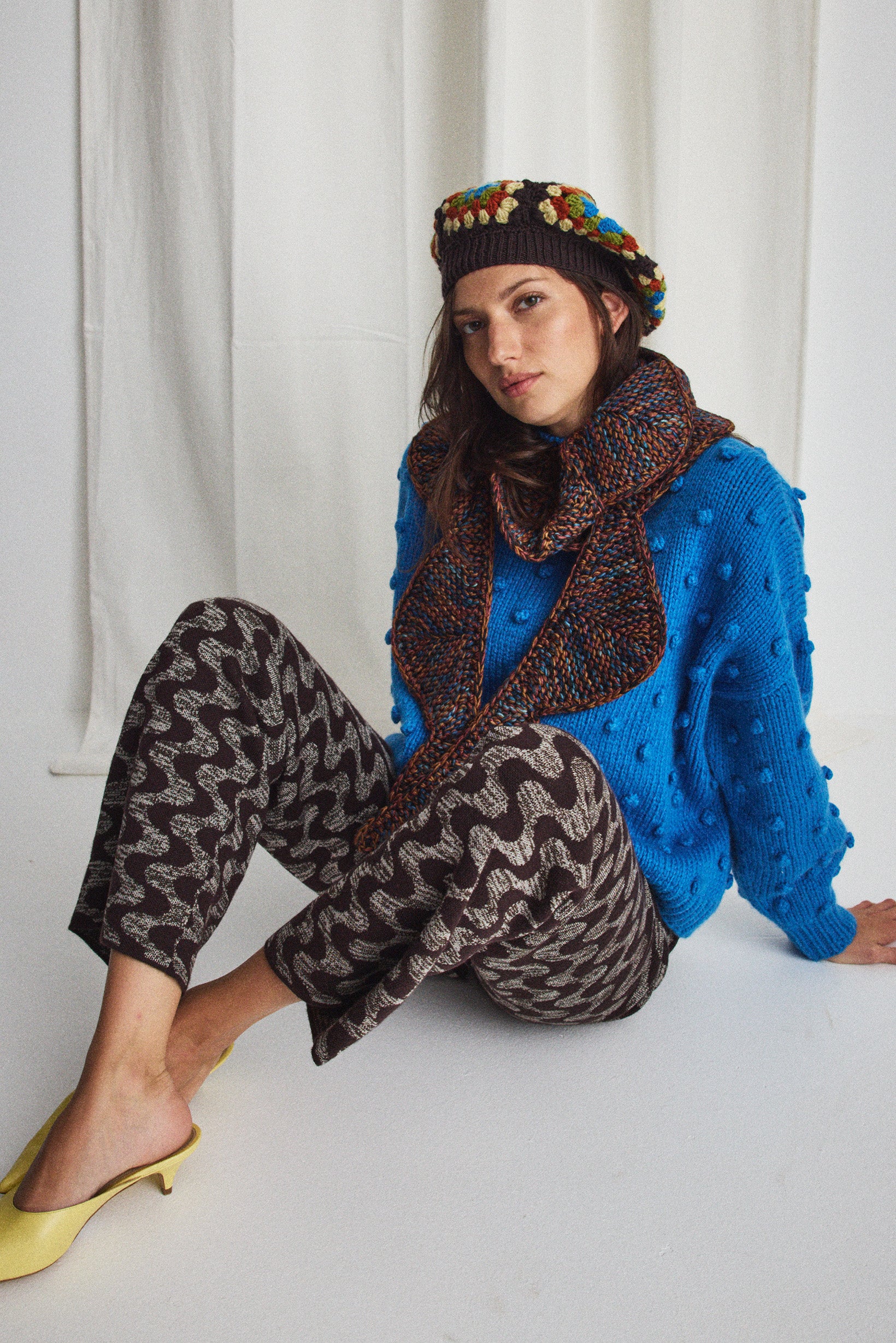Big Scallop Scarf – Misha & Puff