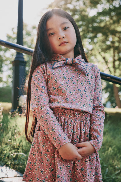 Sadie Skirt - Antique Rose Millefleurs