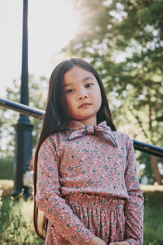 Scout Top - Antique Rose Millefleurs