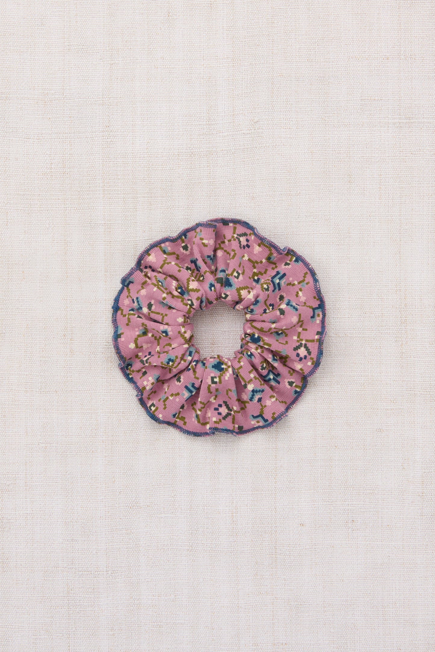 Scrunchie - Antique Rose Millefleurs