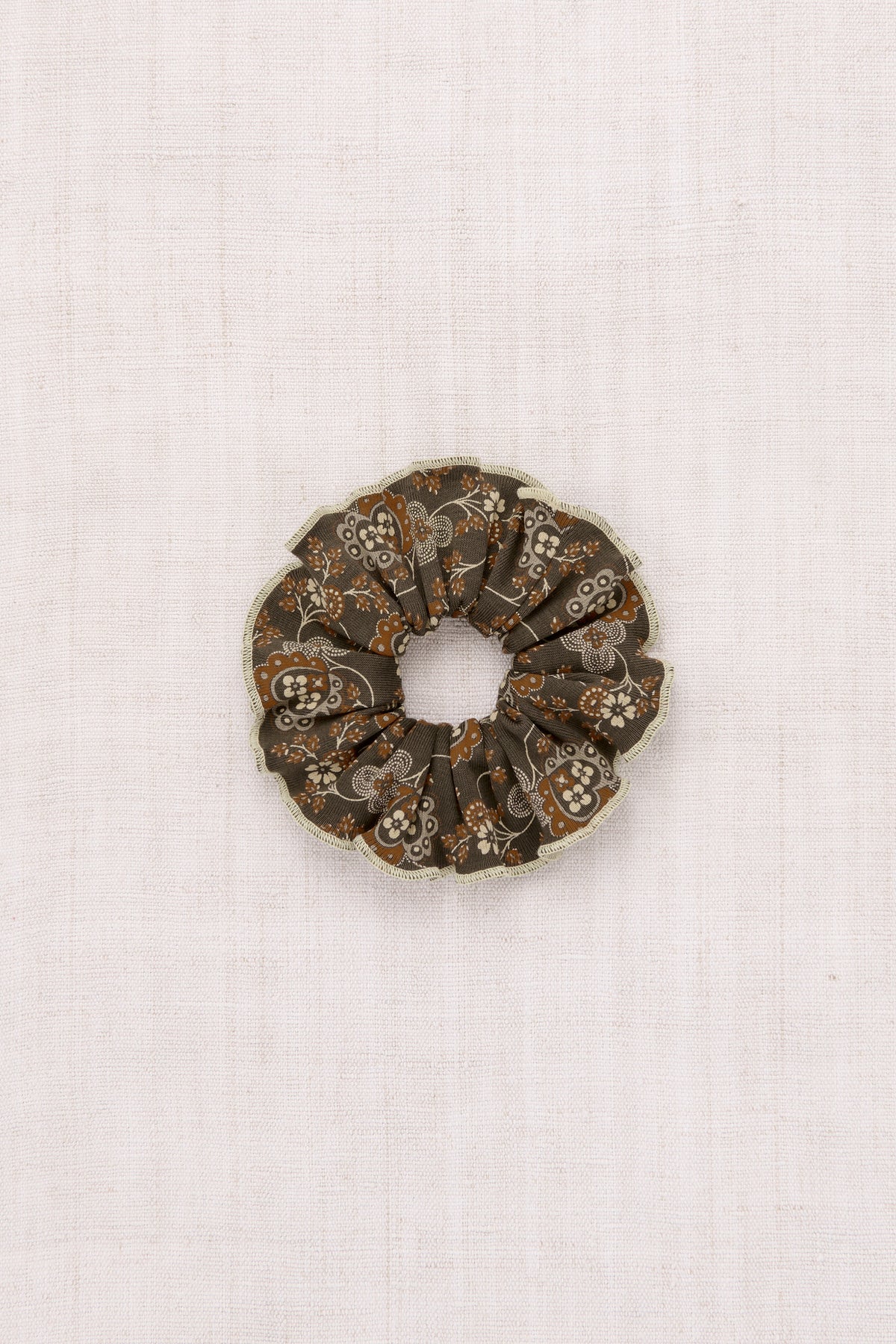 Scrunchie - Bark Calico Hearts