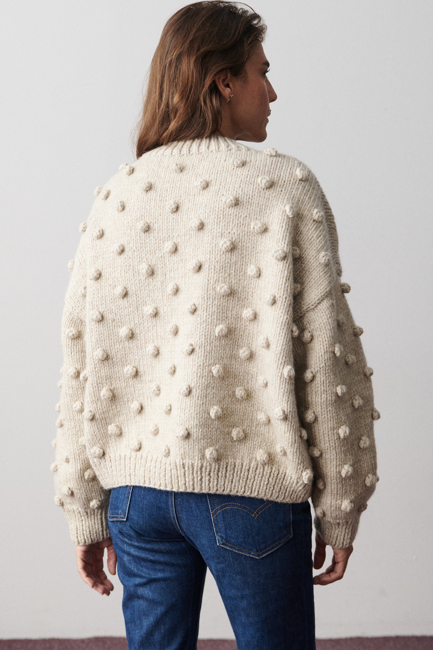Puff Popcorn Sweater