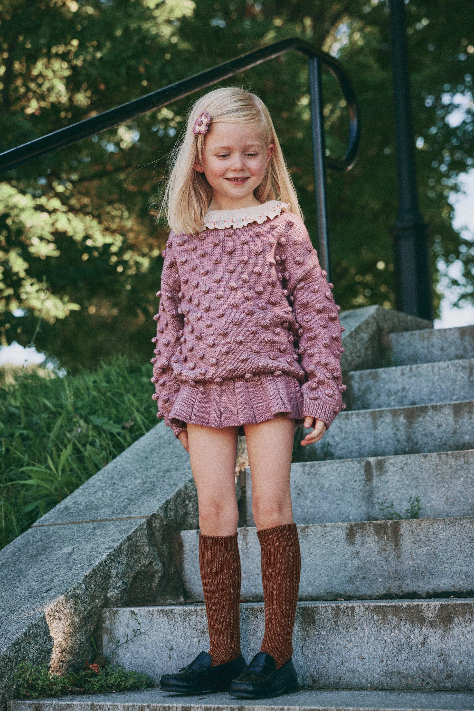 Skating Pond Skirt - Antique Rose