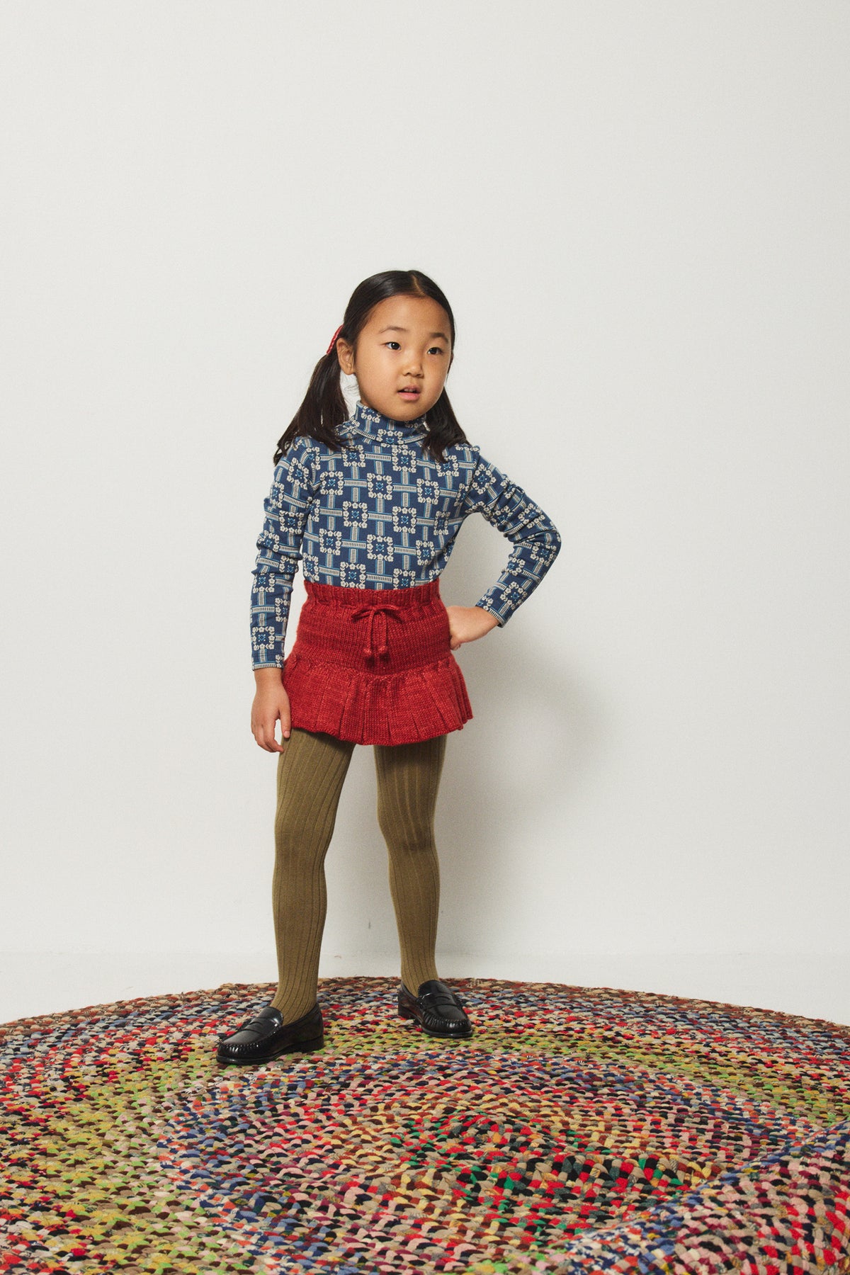 Skating Pond Skirt - Garnet